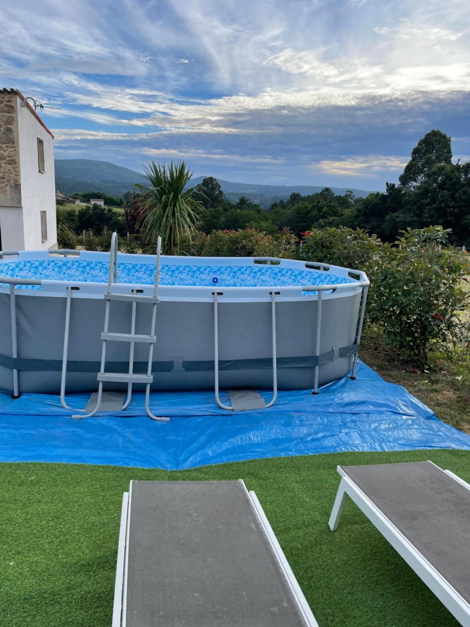 Casa Vanguardista En El Campo Cerca De Santiago Pontevedra Ngoại thất bức ảnh